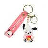 Wholesale of cute Sanrio keychain figurines, creative soft rubber cute pendants, internet-famous Pacha dog keychain cartoon Item Picture